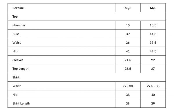 SizeChart(BH07_BH08) SizeChart(BH07_BH08)
