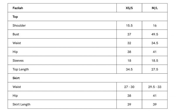 SizeChart(BH09_BH10, BH11_BH12)