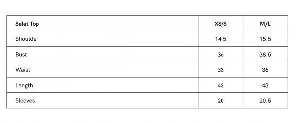 SizeChart(Senja)-03 SizeChart(Senja)-03